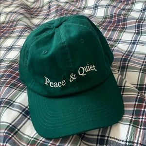 Museum of peace and quiet green hat